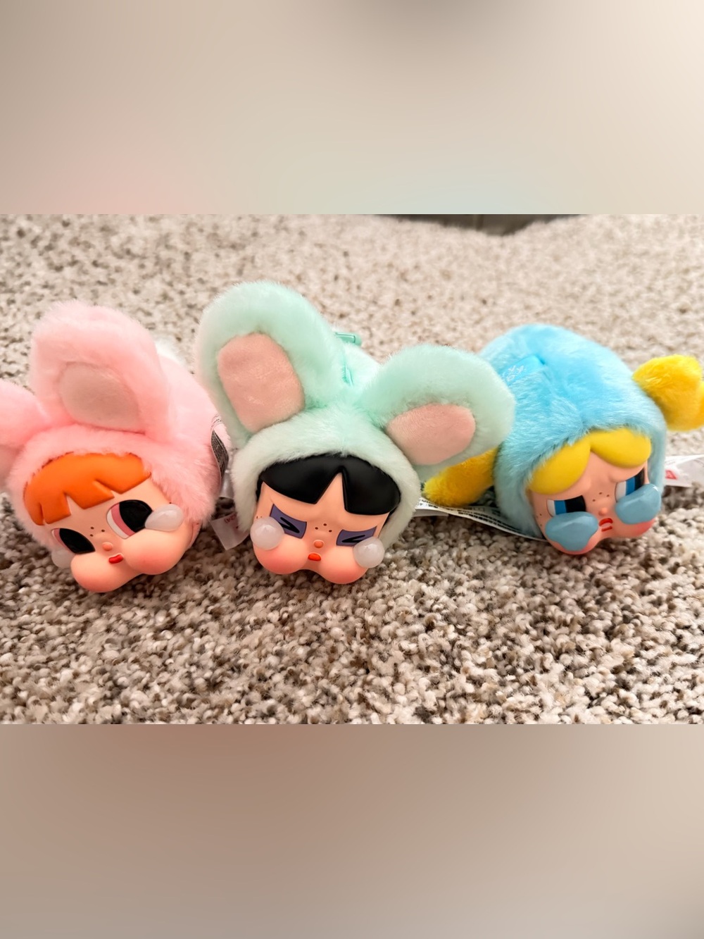 POP MART CRYBABY x Powerpuff Girls Series Plush